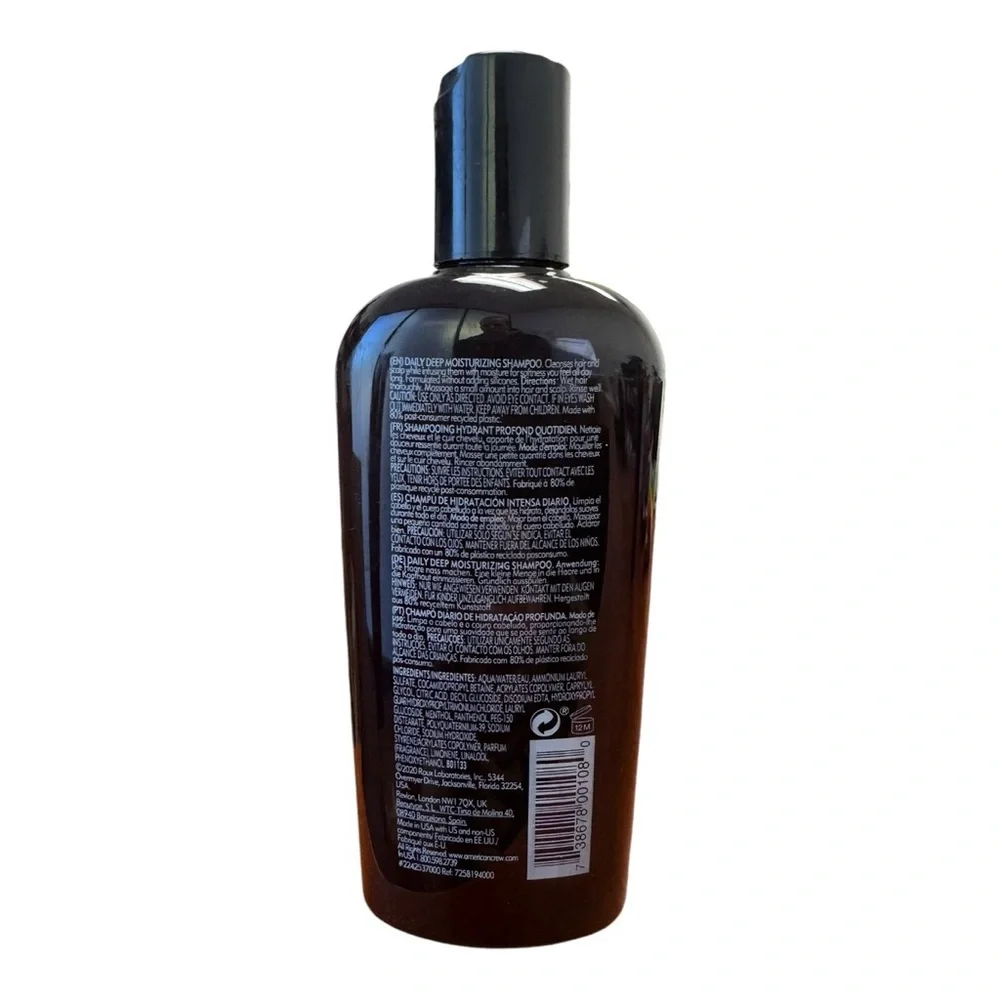 American Crew Men's Daily Moisturizing Shampoo & Conditioner 8.4fl oz Each